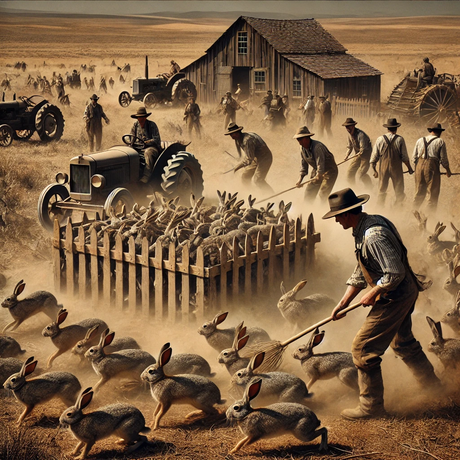 The Great Emu War…But in America? The Strange Tale of the 1930s Rabbit Plague