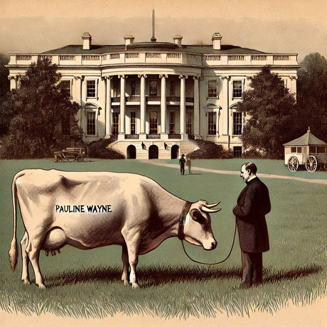 The Whitehouse Had A SECRET Cow!