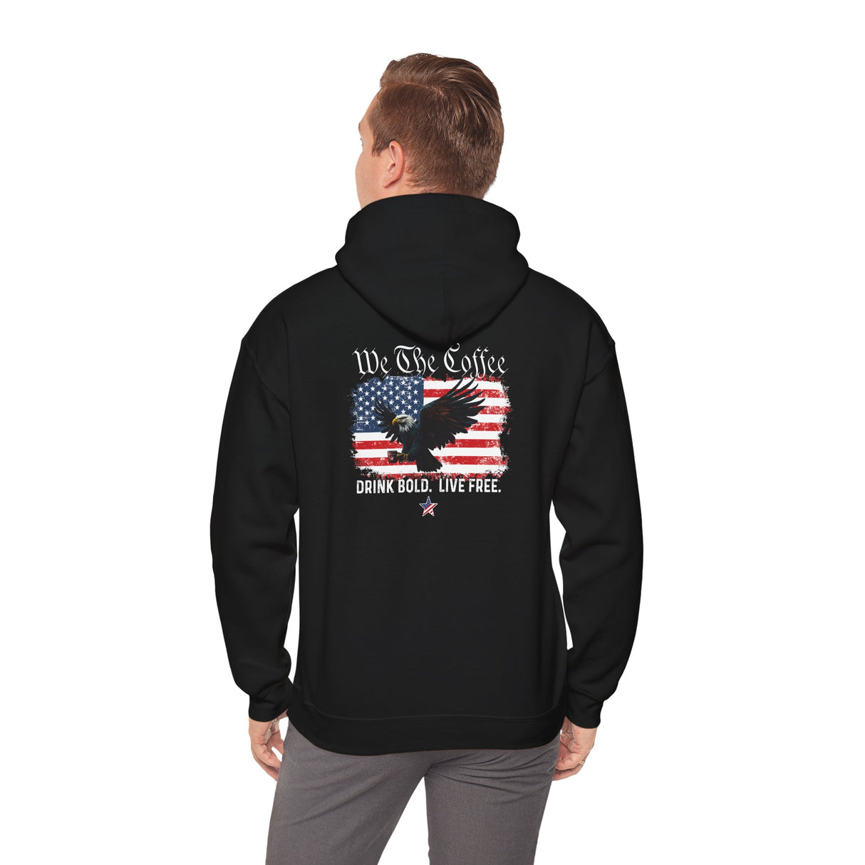 We The Coffee Patriotic Eagle Unisex Hoodie