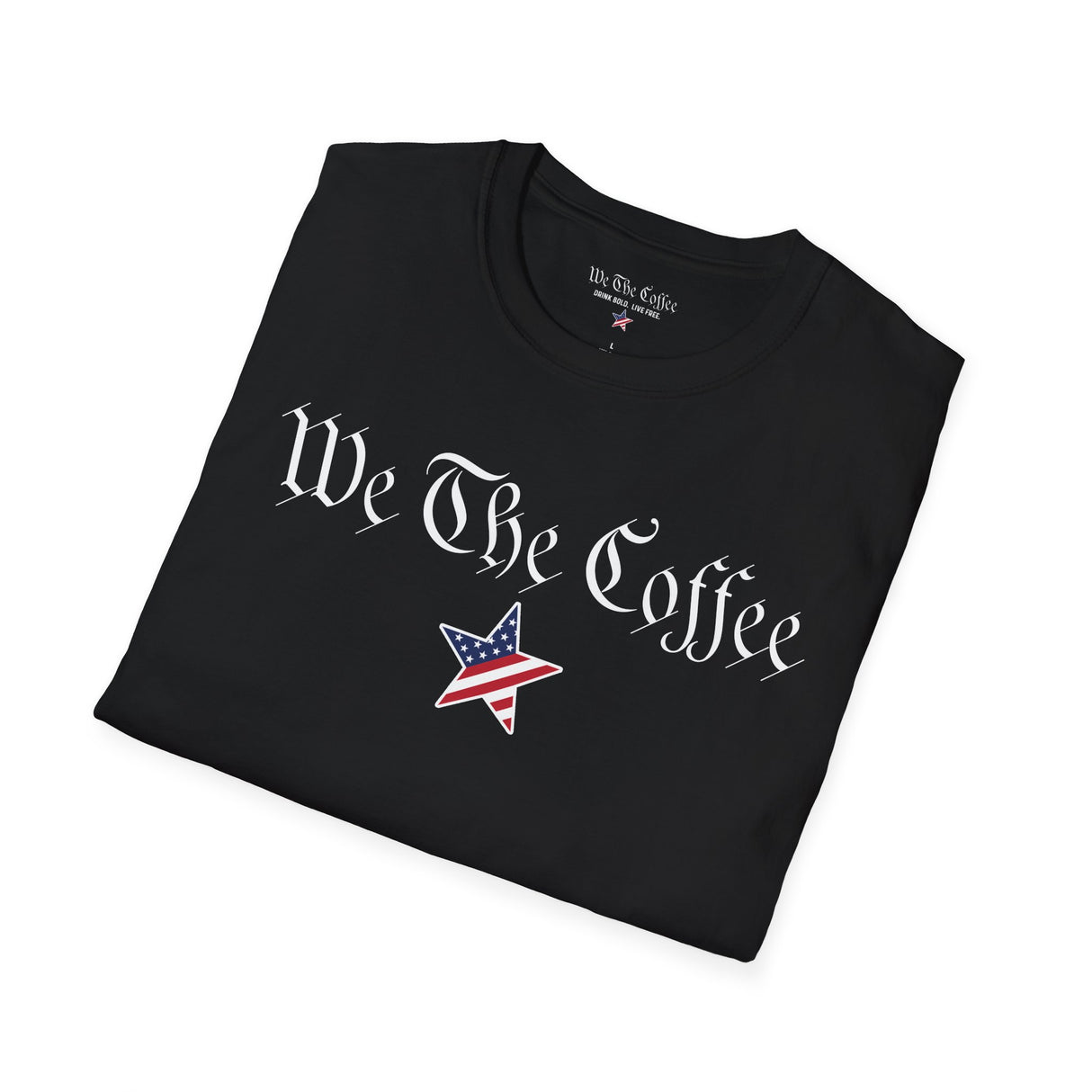 We The Coffee Patriot Eagle Unisex Softstyle T-Shirt