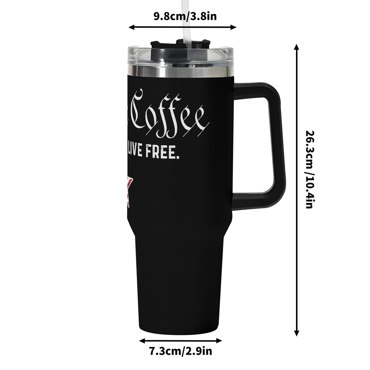 We The Coffee 40oz Tumbler With Handle