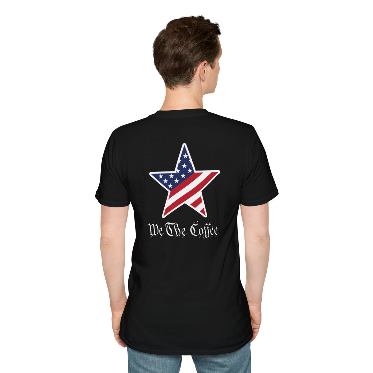 Drink Bold Live Free Star Unisex Softstyle T-Shirt